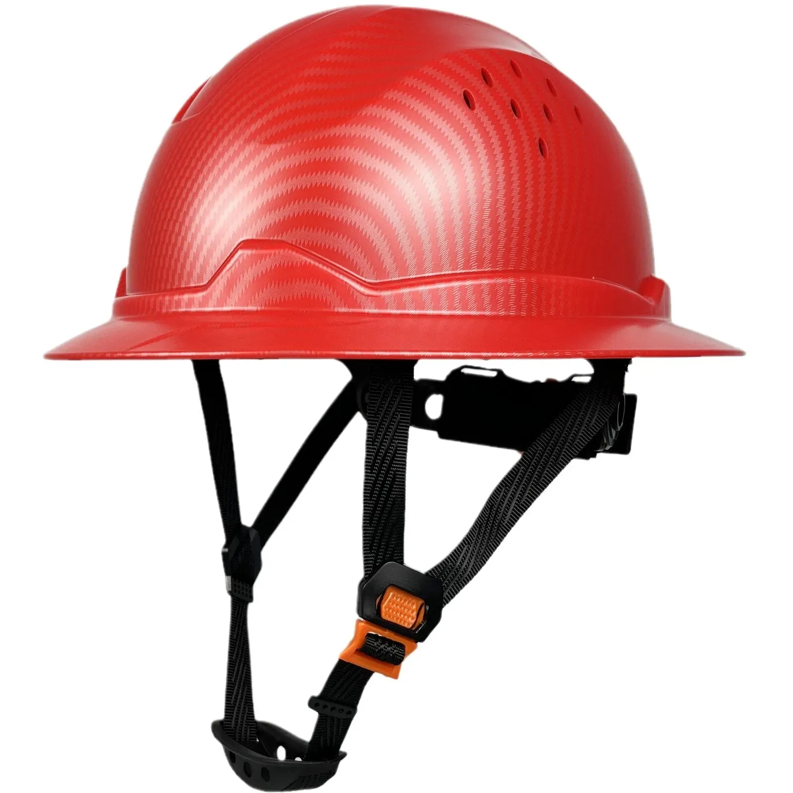 ANSI Approved HDPE Safety Helmet For Engineer Industrial with 6 Point Adjustable