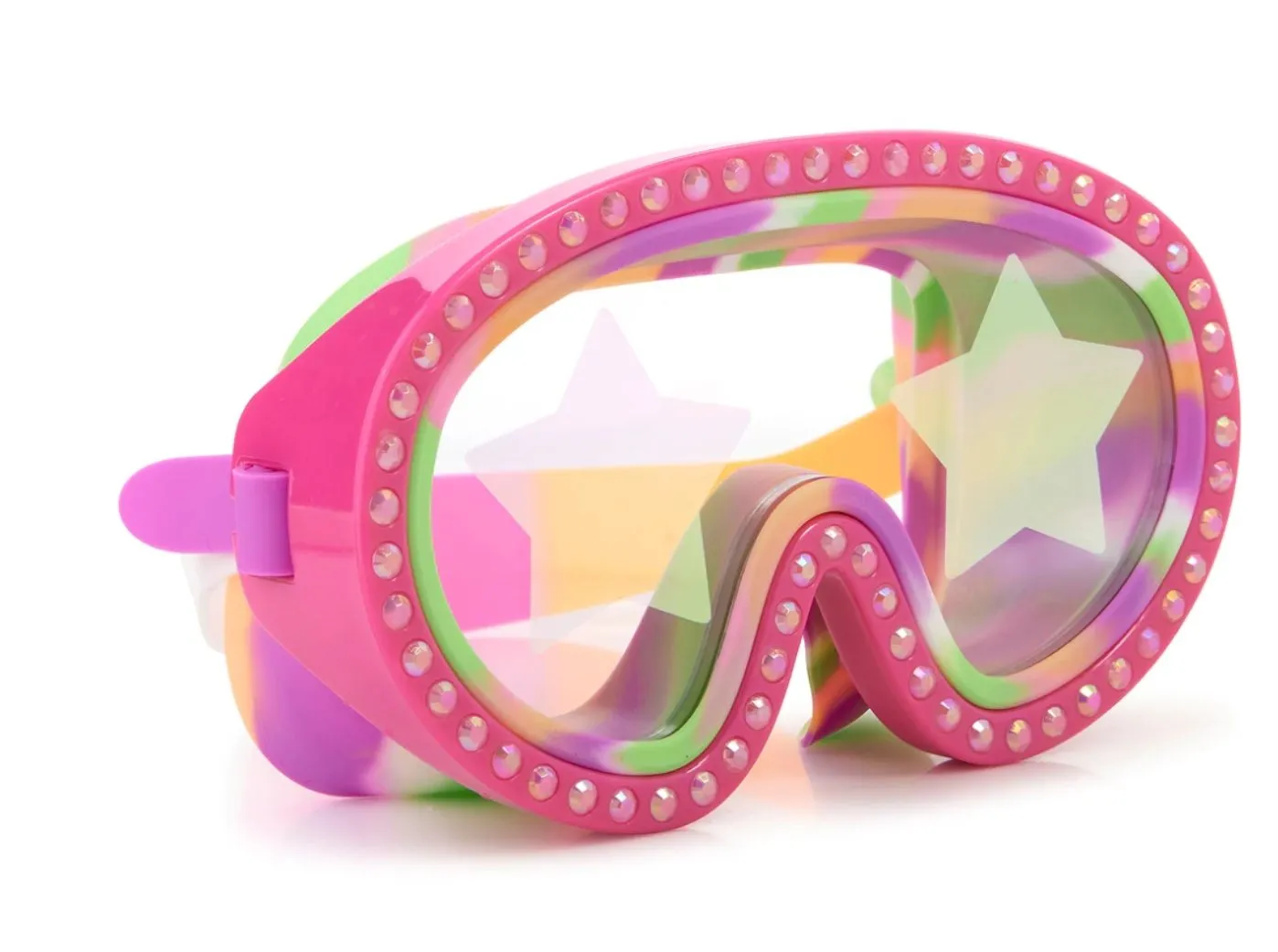 Bling2o Girls Pink Star Glitter Swim MASK