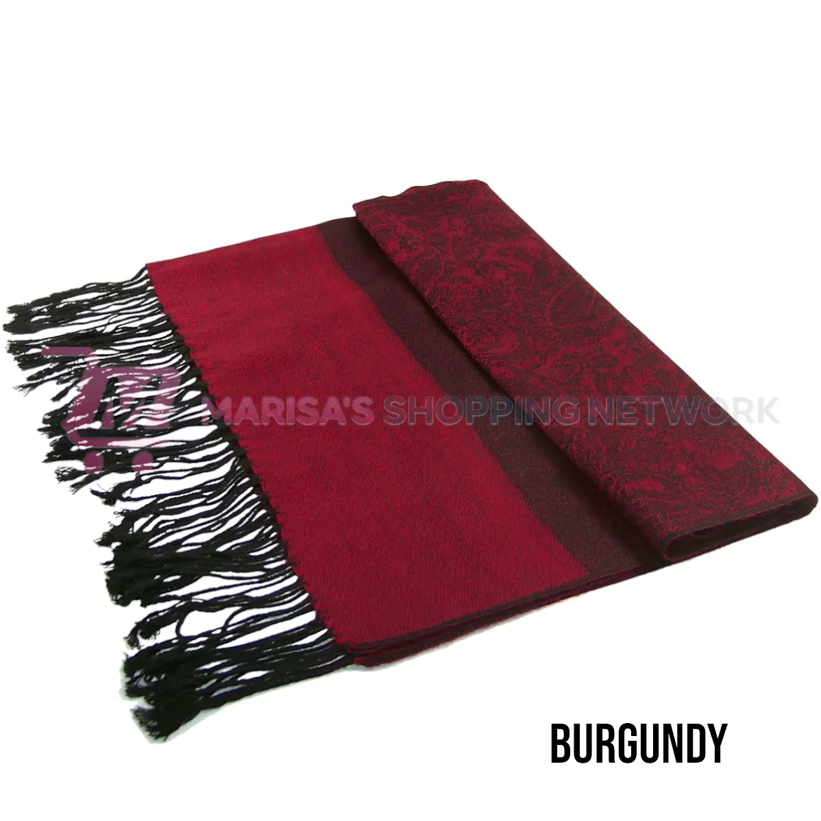 CS All Paisley Colored Pashmina Scarves