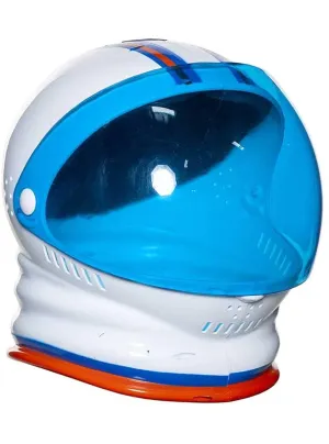 Deluxe Full Head Astronaut Costume Helmet with Blue Visor