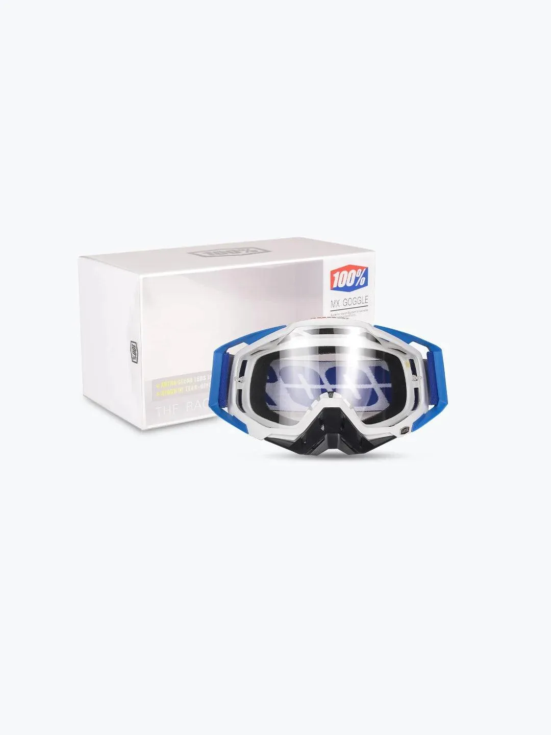 Goggles 100% - 146 White Plain