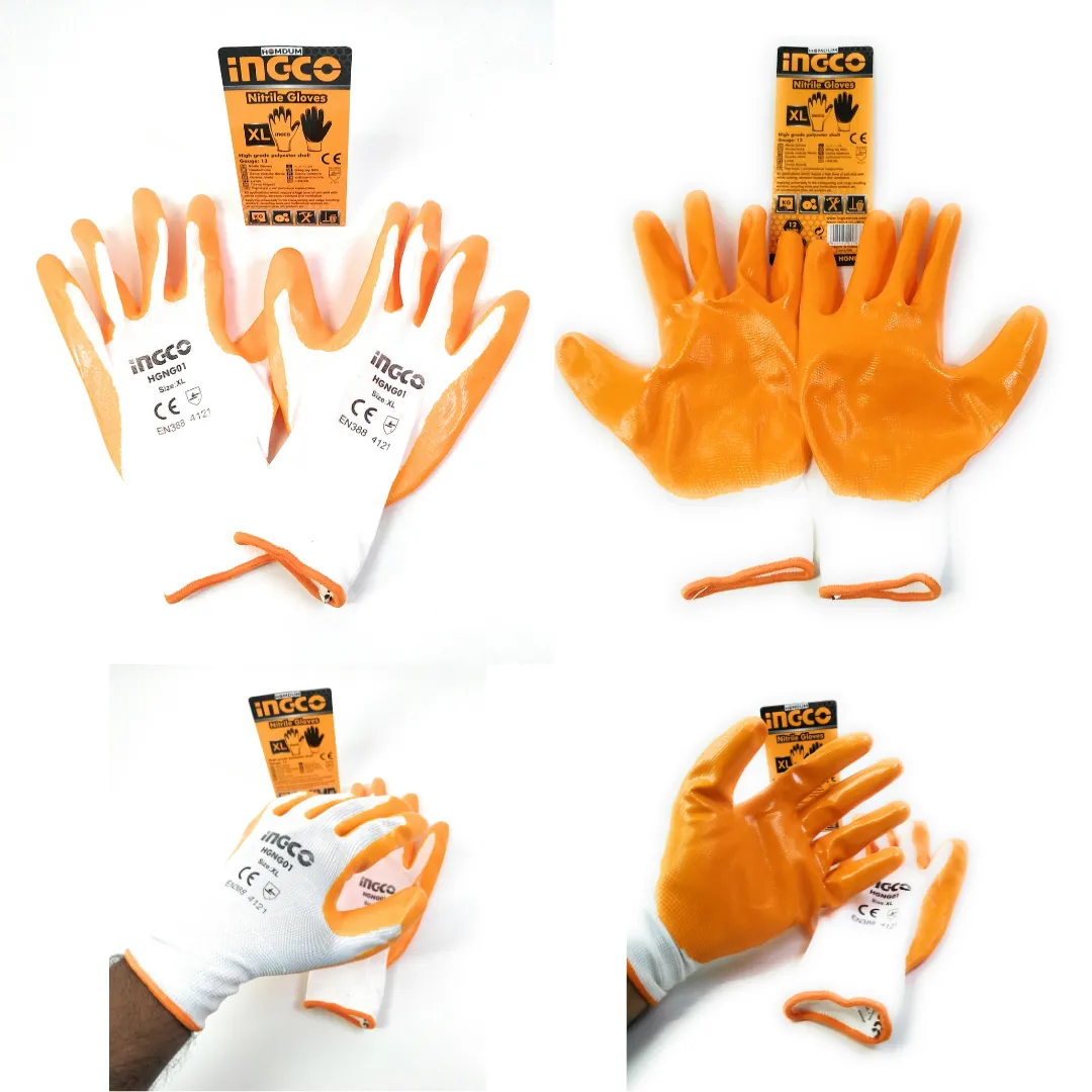 Homdum Coated Gloves – Anti-Skid Gloves – Super Grip Gloves – Latex Palm Coating Polyester Shell – Heavy 13 Gauge - Puncture Resistant – Multi-Purpose Gloves