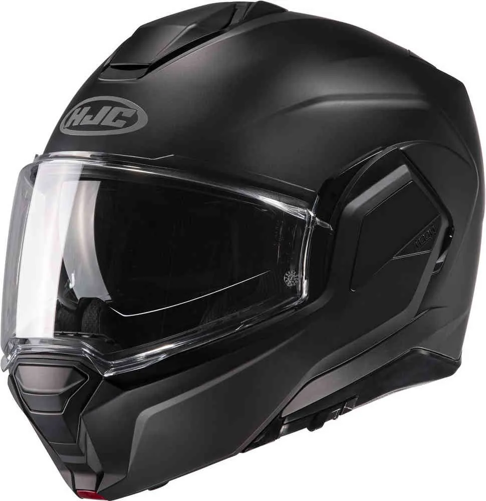 i100 HJC hard helmet, black matt