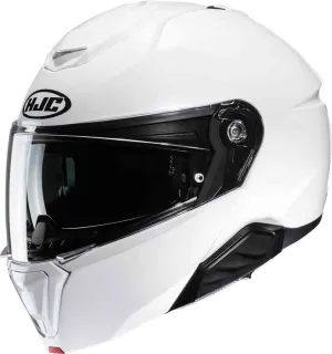 i91 HJC Hard Helmet, White