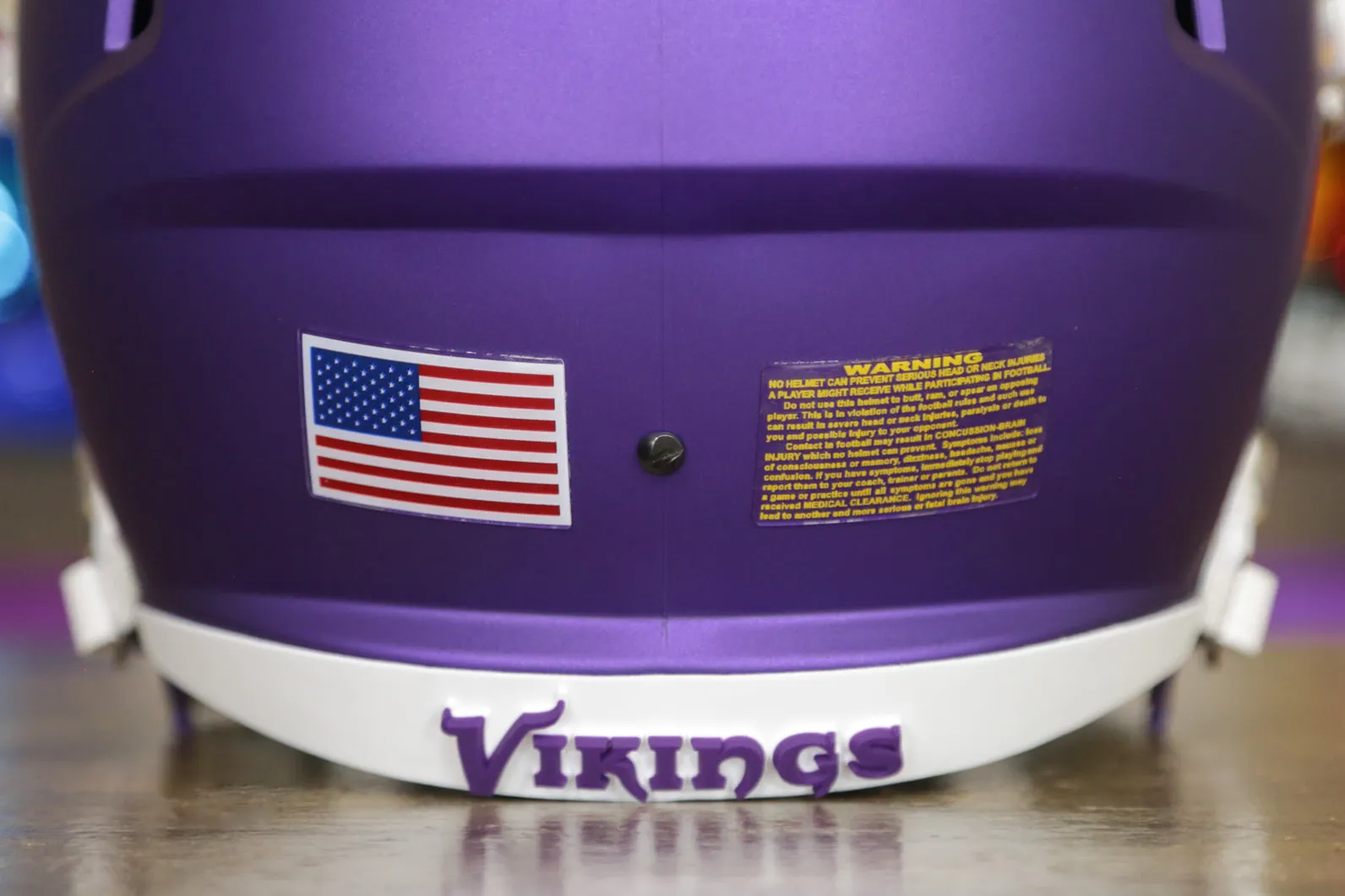 Minnesota Vikings Riddell Speed Replica Helmet - GG Edition 00772