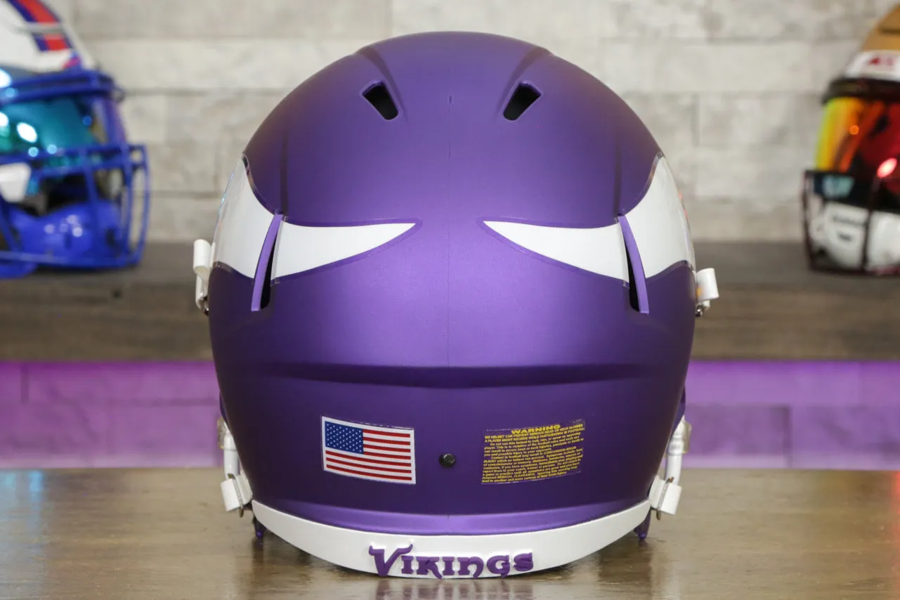 Minnesota Vikings Riddell Speed Replica Helmet - GG Edition 00772