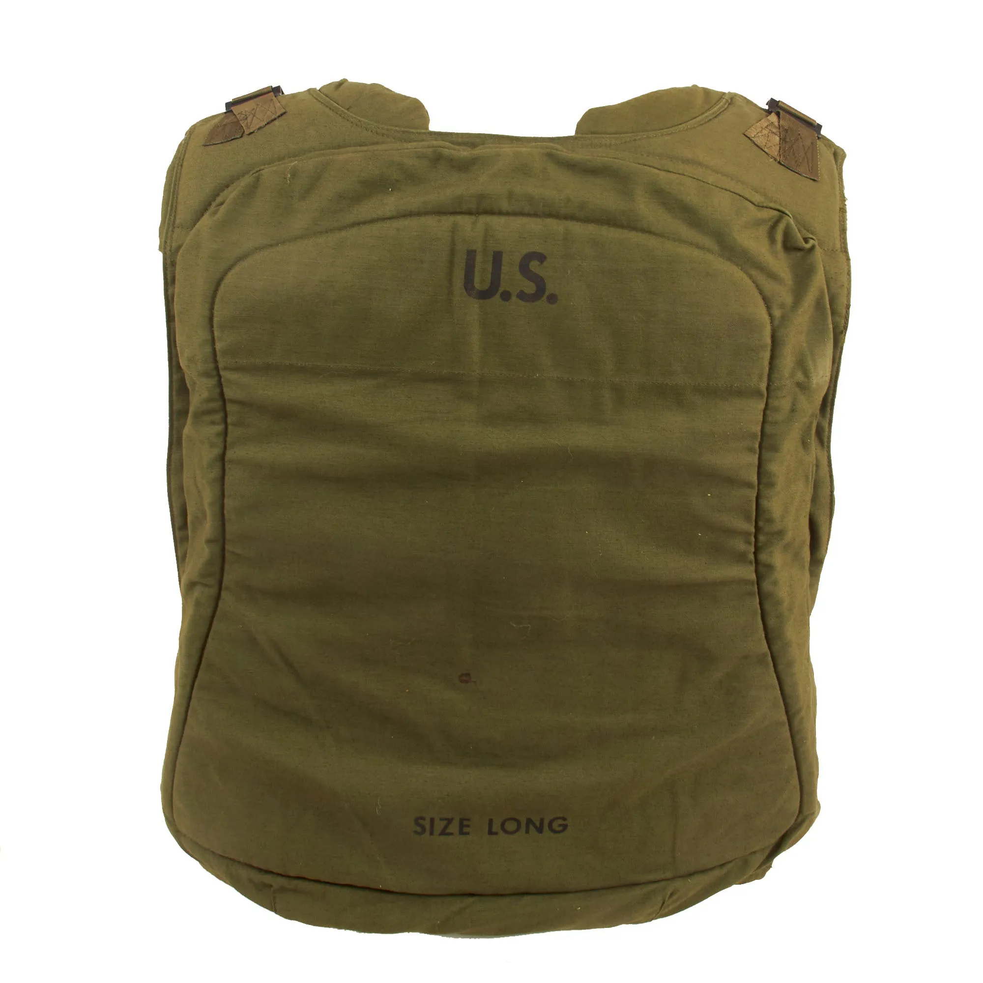 Original U.S. Unissued Vietnam War Helicopter Air Crew Ballistic Armored Vest - Without Armor Plates