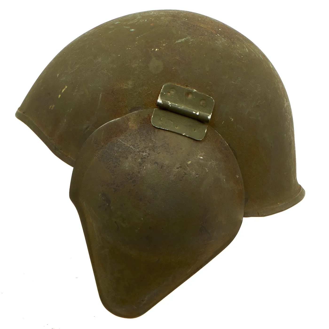 Original U.S. WWII Army Air Force Bomber Crew M5 Steel FLAK Helmet USAAF