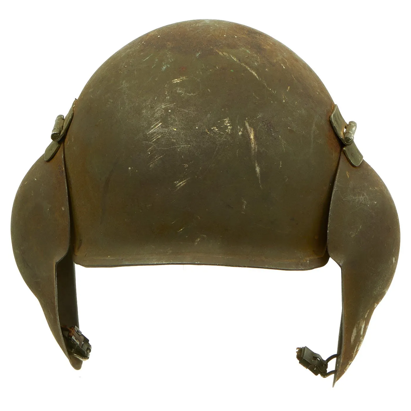 Original U.S. WWII Army Air Force Bomber Crew M5 Steel FLAK Helmet USAAF