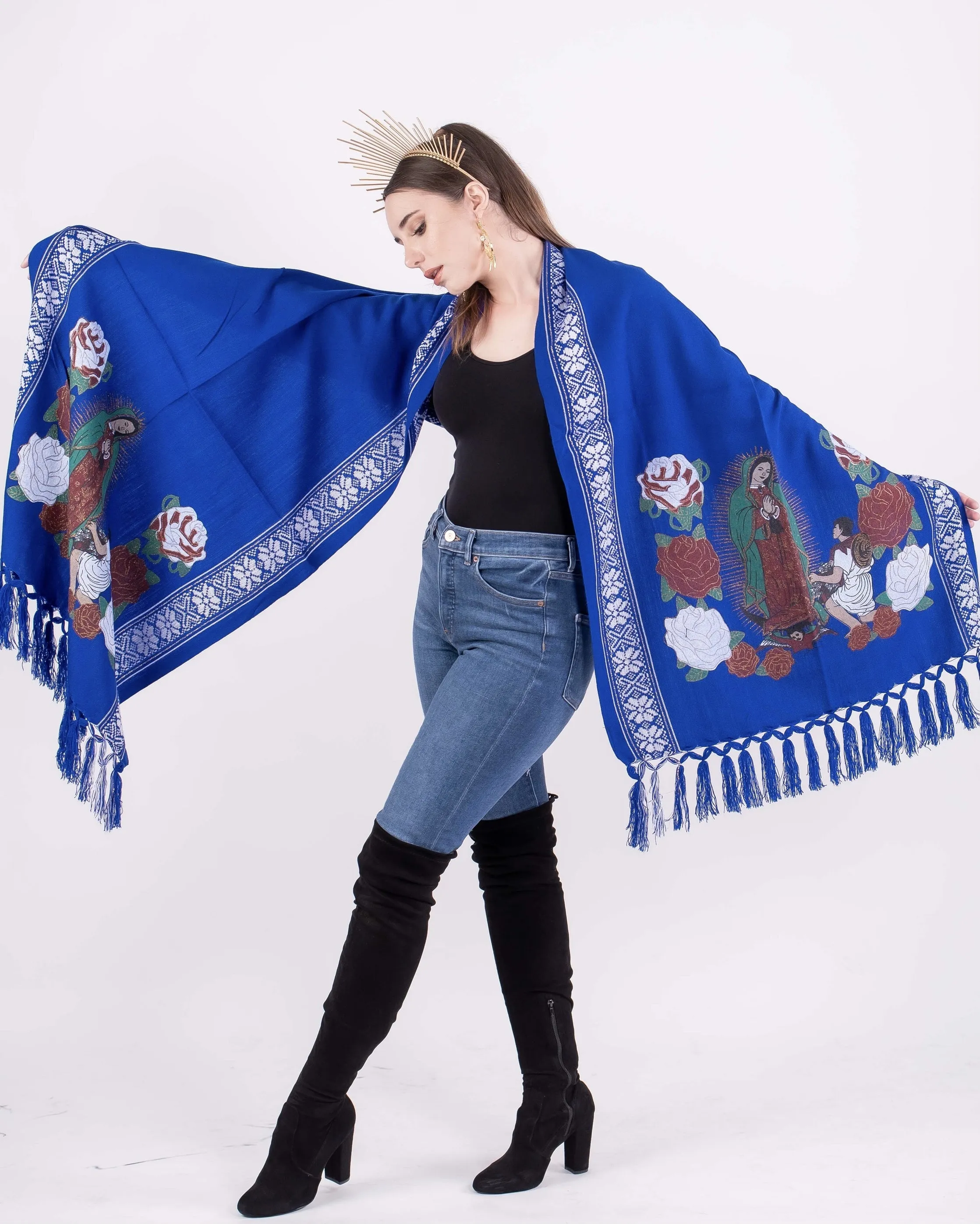 Our Lady of Guadalupe Shawl