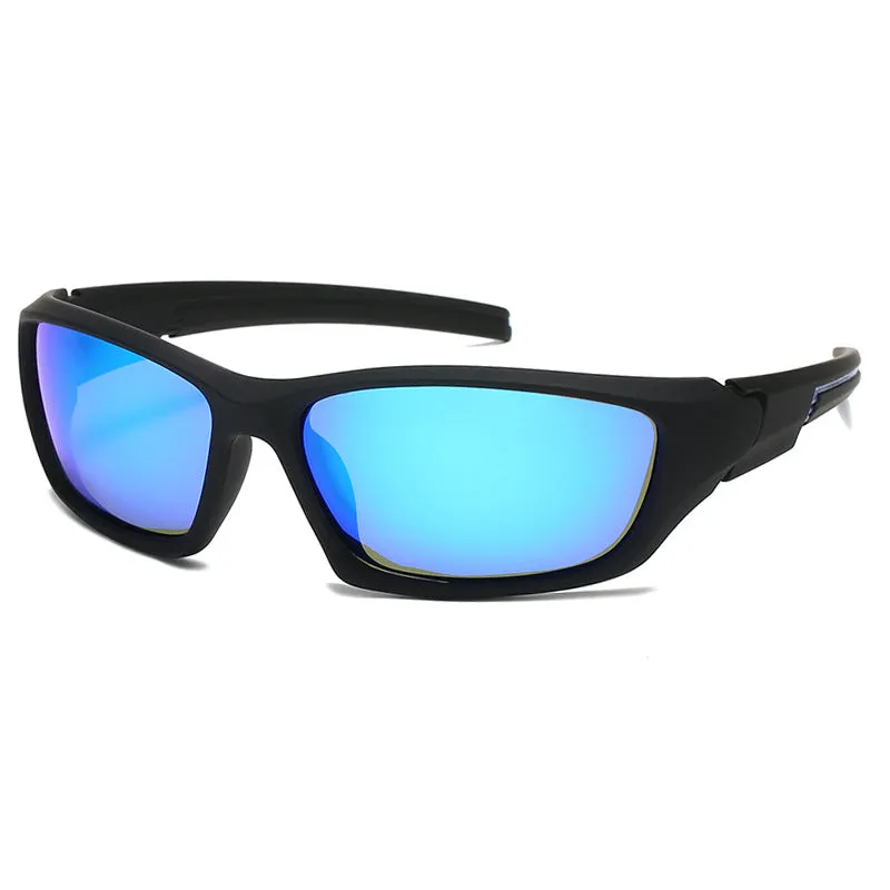 Outdoor sports polarized sunglasses, trendy men's driving anti-glare sunglasses, small frame anti-UV glasses