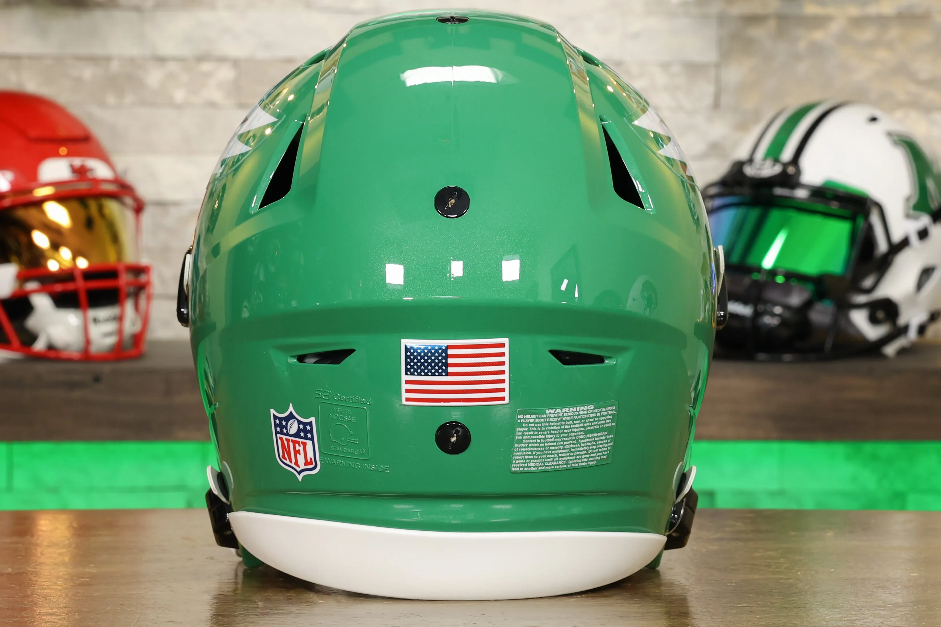 Philadelphia Eagles Riddell SpeedFlex Helmet - GG Edition 02074