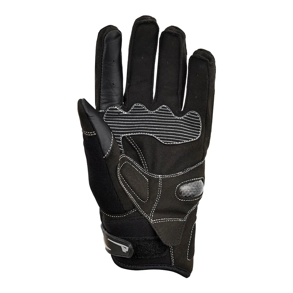 RIDERACT® Light Weight Leather Motorcycle Gloves RexOne Biker Gloves