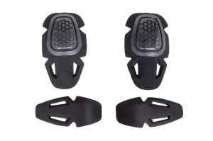 Set of elbow and knee pads for G4 Wosport uniforms Black