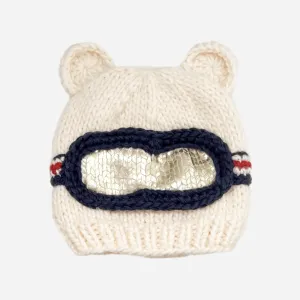 Ski Goggles Beanie, Bear