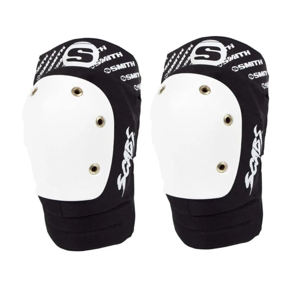 Smith Scabs Black/White Elite Knee Pads