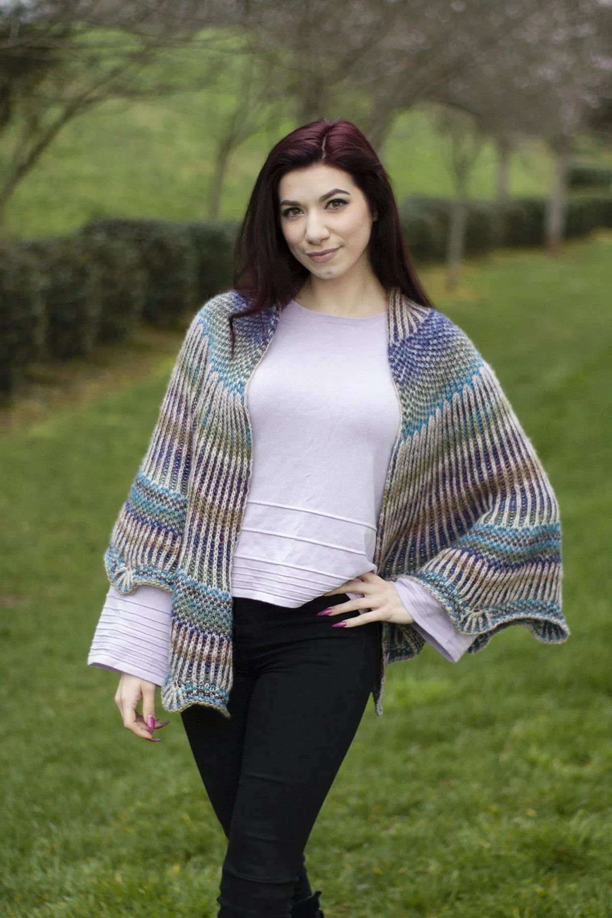 Truly Textural Shawl