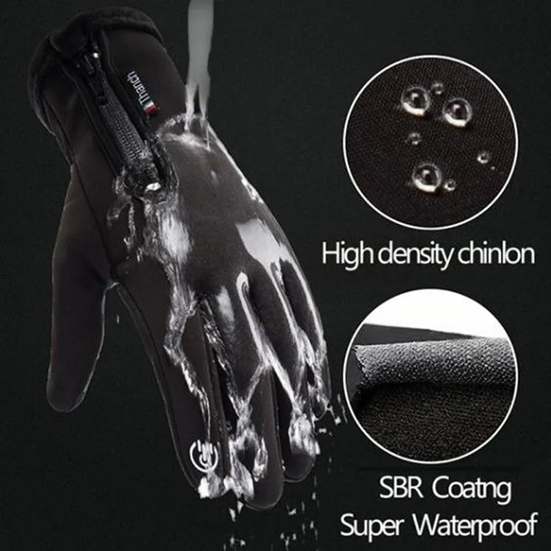 Waterproof Warm Touch Screen Ski Gloves